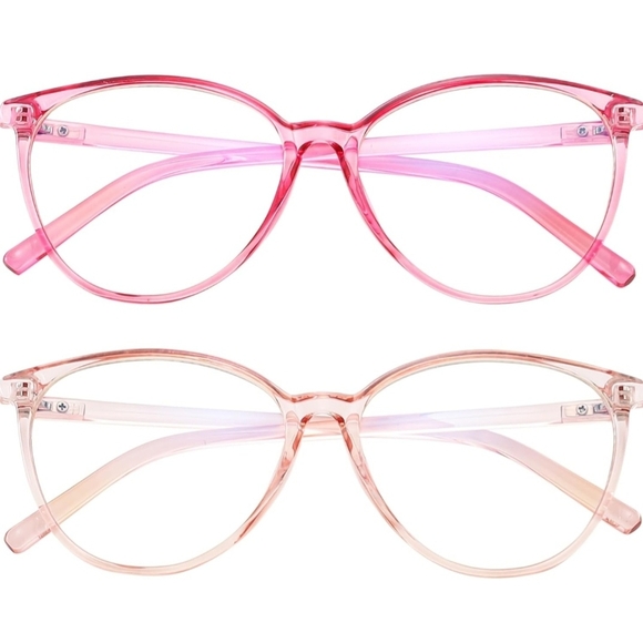 VIPBEST Blue Light Blocking Cat Eye Glasses for Women 2x - Picture 5 of 8